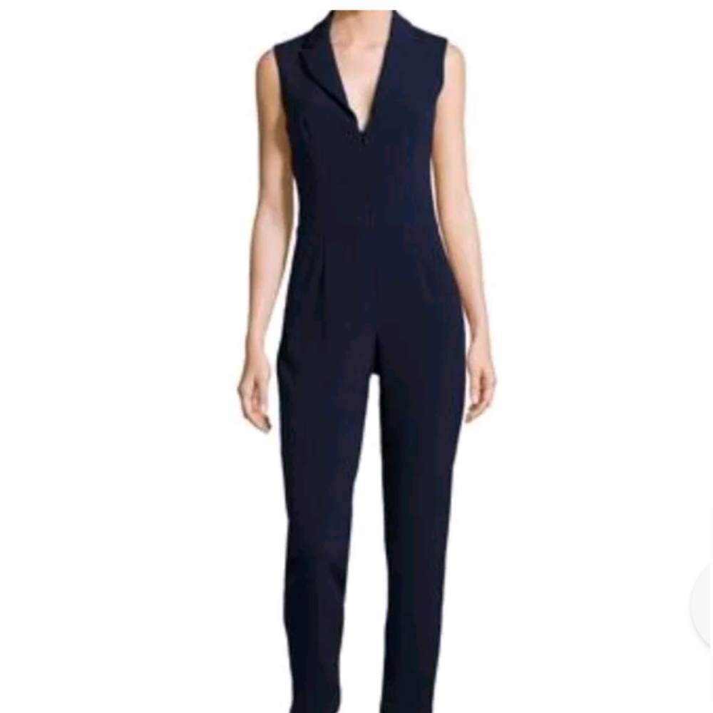 Trina Turk sleeveless viscose jumpsuit